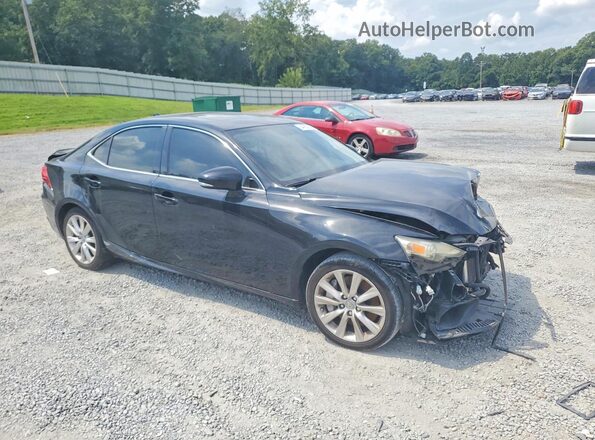 JTHBA1D21G5023483 2016 LEXUS IS Black Передня права чверть