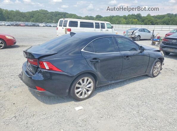 JTHBA1D21G5023483 2016 LEXUS IS Black Задня права чверть