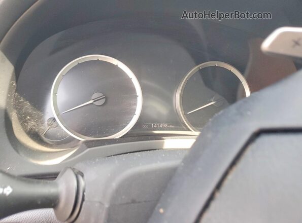 JTHBA1D21G5023483 2016 LEXUS IS Black Вид щитка приладів