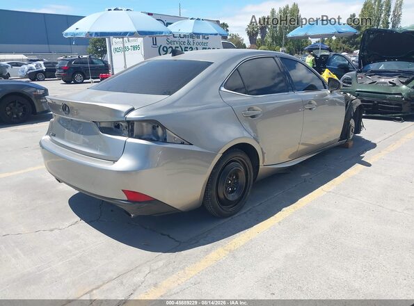 JTHBA1D21G5026478 2016 LEXUS IS 200T Silver Հետևի աջ