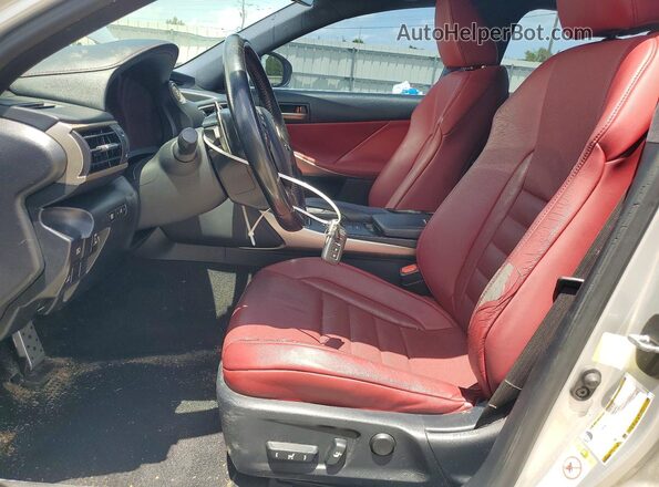 JTHBA1D21H5042987 2017 LEXUS IS Silver Widok wnętrza z przodu