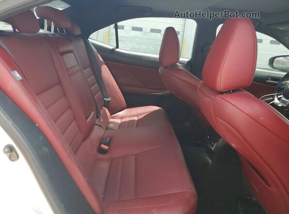 JTHBA1D21H5042987 2017 LEXUS IS Silver Widok tylnych siedzeń