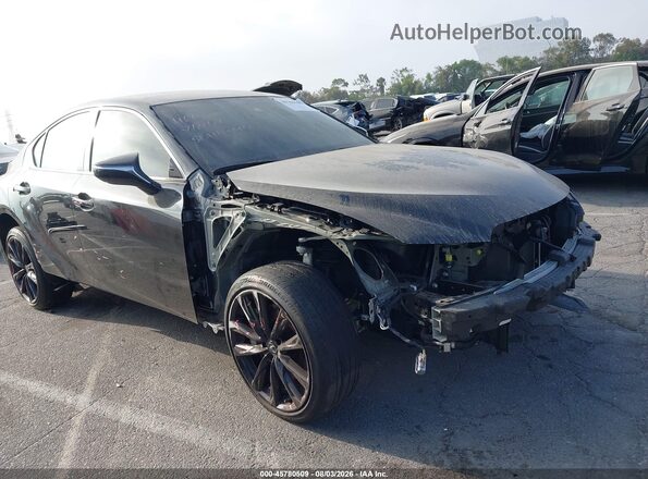 JTHBA1D21R5131816 2024 LEXUS IS 300 Black წინა ხედი