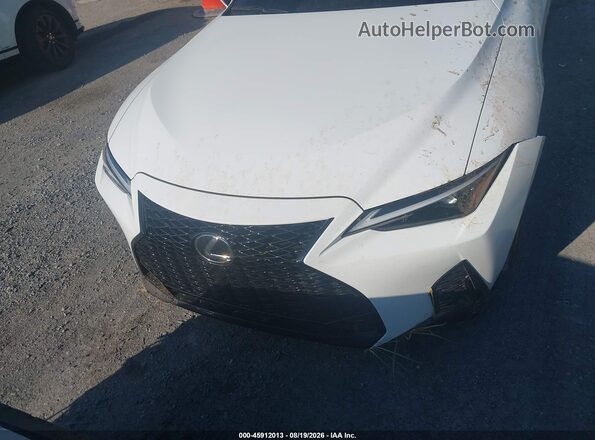 JTHBA1D21S5136052 2025 LEXUS IS 300 White Widok zestawu wskaźników