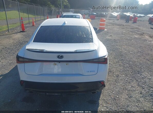 JTHBA1D21S5136052 2025 LEXUS IS 300 White 