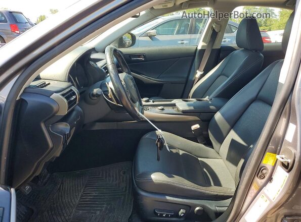 JTHBA1D22G5010127 2016 LEXUS IS Gray Սալոնի դիմացի տեսք