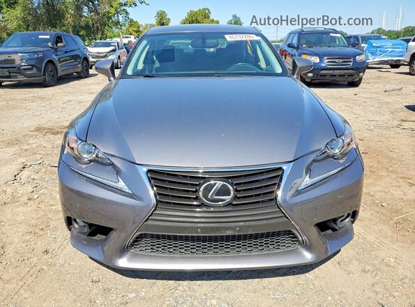JTHBA1D22G5010127 2016 LEXUS IS Gray Դիմացի տեսք