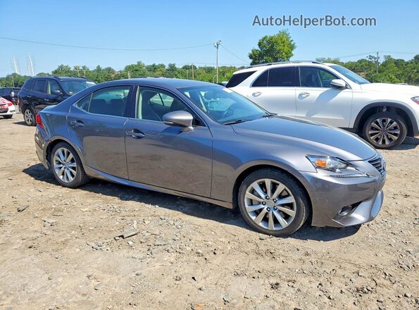 JTHBA1D22G5010127 2016 LEXUS IS Gray Առջևի աջ
