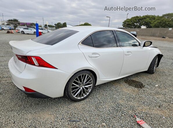 JTHBA1D22G5014744 2016 LEXUS IS White Rear right