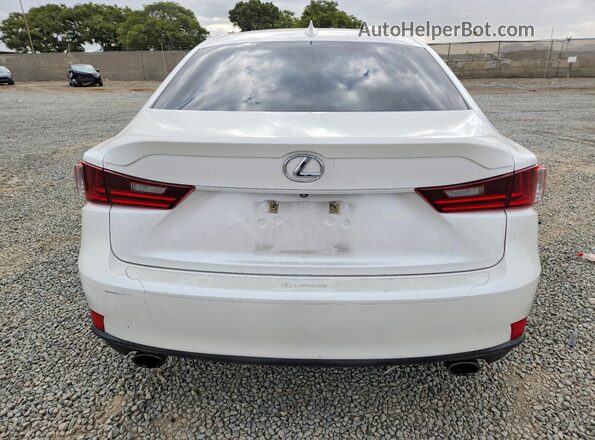 JTHBA1D22G5014744 2016 LEXUS IS White Rear view