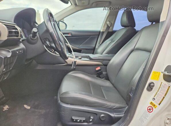 JTHBA1D22G5014744 2016 LEXUS IS White Front interior view