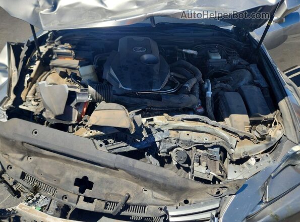 JTHBA1D22G5016445 2016 LEXUS IS Gray Вид задньої частини салону