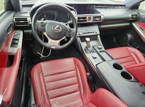 JTHBA1D22G5033682 2016 LEXUS IS White Widok deski rozdzielczej