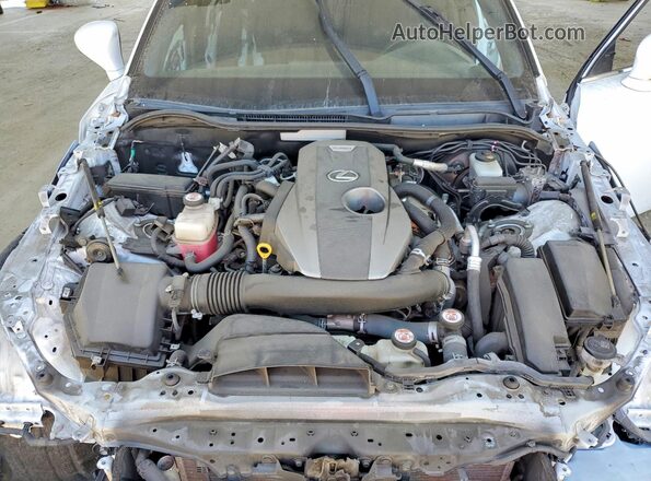 JTHBA1D22G5037201 2016 LEXUS IS White Widok wnętrza z tyłu