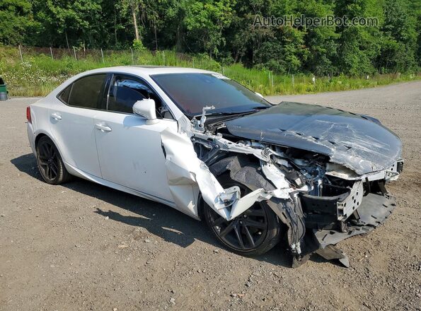 JTHBA1D22H5039211 2017 LEXUS IS White Delantero derecho