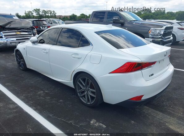 JTHBA1D22H5048796 2017 LEXUS IS 200T White Задня ліва чверть