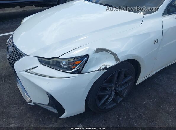 JTHBA1D22H5048796 2017 LEXUS IS 200T White Вид спереду