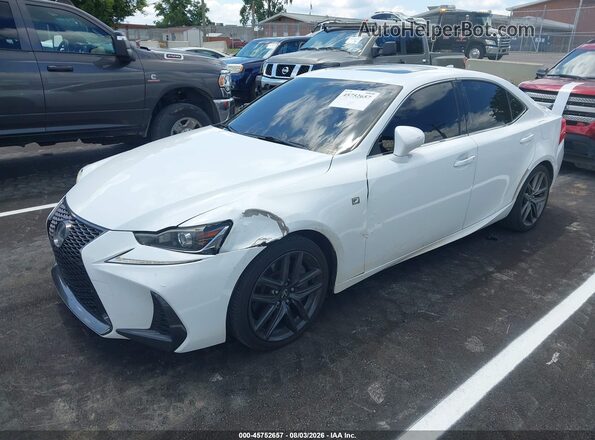 JTHBA1D22H5048796 2017 LEXUS IS 200T White Передня ліва чверть