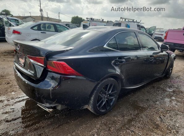 JTHBA1D22J5074546 2018 LEXUS IS Black უკანა მარჯვენა
