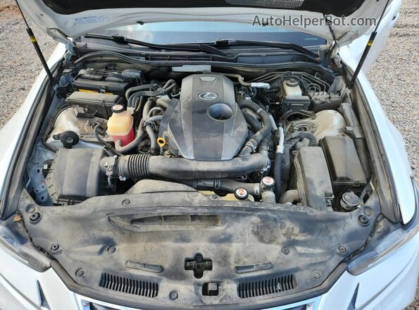 JTHBA1D22J5082470 2018 LEXUS IS White Vista interior trasera