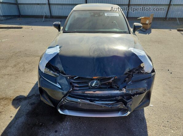 JTHBA1D22K5092966 2019 LEXUS IS Black წინა ხედი