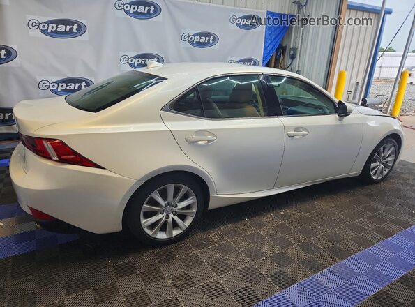 JTHBA1D23G5013103 2016 LEXUS IS White Tył prawy