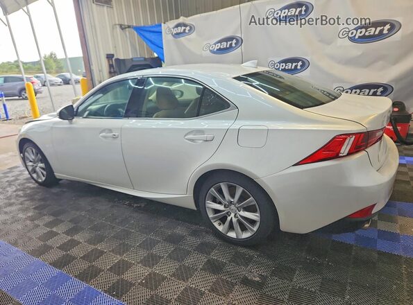 JTHBA1D23G5013103 2016 LEXUS IS White Tył lewy