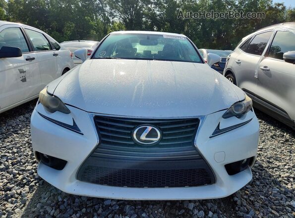 JTHBA1D23G5013103 2016 LEXUS IS White Widok z przodu