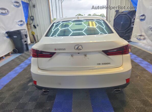 JTHBA1D23G5013103 2016 LEXUS IS White Widok z tyłu