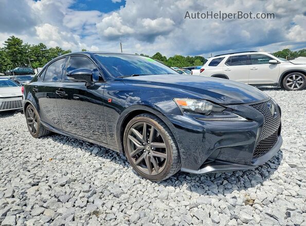 JTHBA1D23G5027258 2016 LEXUS IS Black Przód prawy