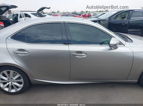 JTHBA1D23G5031441 2016 LEXUS IS 200T Gray უკანა სალონის ხედი