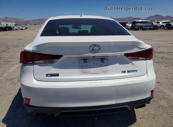 JTHBA1D23H5055319 2017 LEXUS IS White Հետևի տեսք