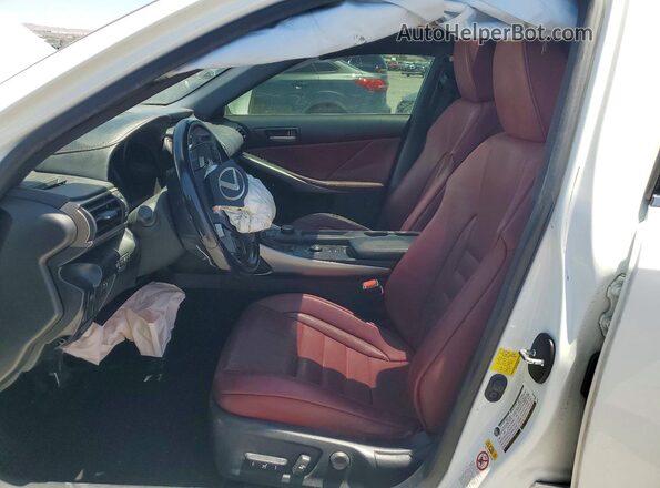 JTHBA1D23H5055319 2017 LEXUS IS White Սալոնի դիմացի տեսք