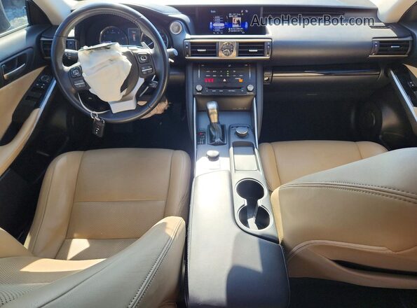 JTHBA1D23J5072742 2018 LEXUS IS Black Vista del salpicadero