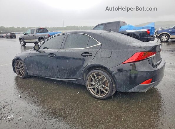 JTHBA1D23J5083854 2018 LEXUS IS Black უკანა მარცხენა