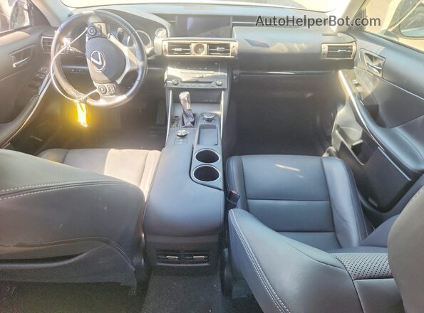 JTHBA1D24G5034669 2016 LEXUS IS White Вид панелі приладів