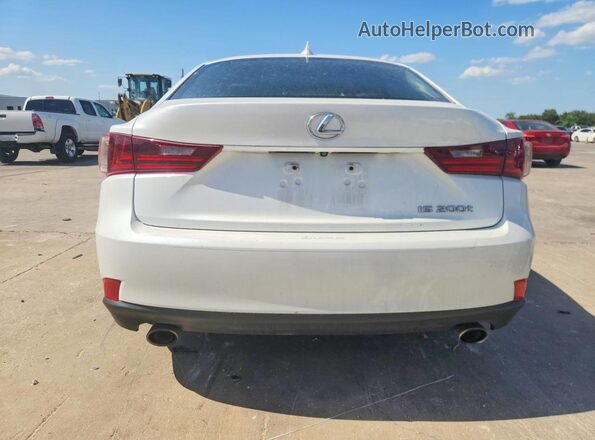 JTHBA1D24G5034669 2016 LEXUS IS White Вид ззаду