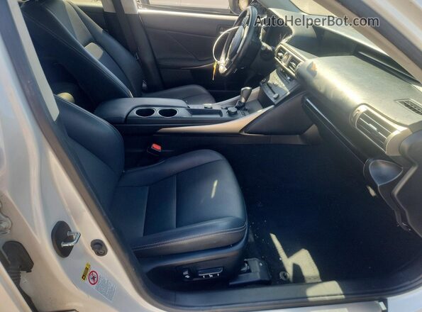 JTHBA1D24G5034669 2016 LEXUS IS White Вид салону спереду