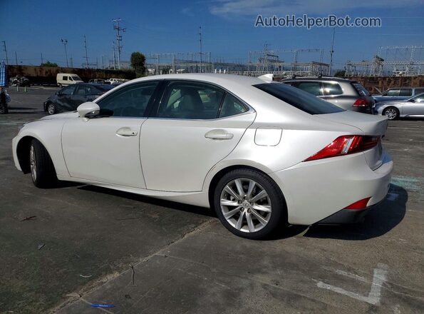 JTHBA1D24G5037622 2016 LEXUS IS White უკანა მარცხენა