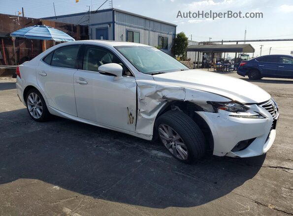 JTHBA1D24G5037622 2016 LEXUS IS White წინა მარჯვენა