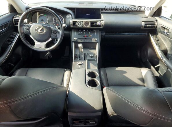 JTHBA1D24G5037622 2016 LEXUS IS White წინა პანელის ხედი