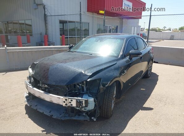 JTHBA1D24H5039470 2017 LEXUS IS 200T Черный Передняя левая четверть