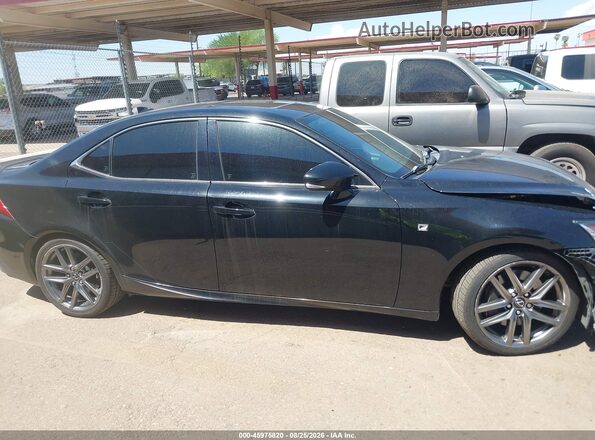 JTHBA1D24H5039470 2017 LEXUS IS 200T Черный Панорамный вид салона 360°