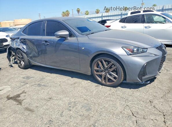 JTHBA1D24H5047200 2017 LEXUS IS Gray Delantero derecho