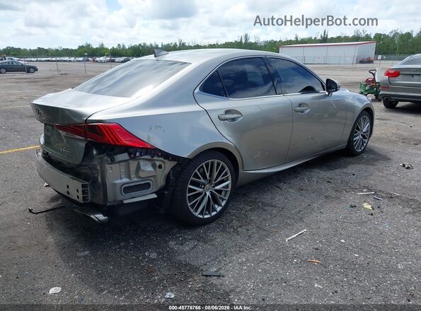 JTHBA1D24H5054101 2017 LEXUS IS 200T Silver უკანა მარჯვენა