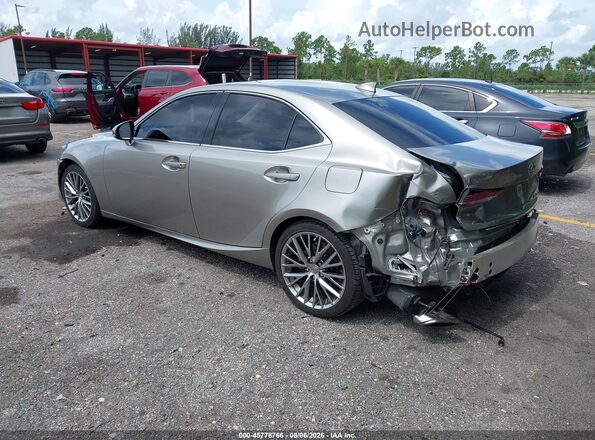 JTHBA1D24H5054101 2017 LEXUS IS 200T Silver უკანა მარცხენა