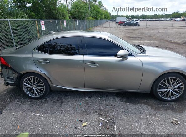 JTHBA1D24H5054101 2017 LEXUS IS 200T Silver სალონის 360-გრადუსიანი ხედი
