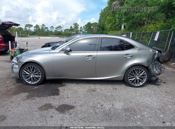 JTHBA1D24H5054101 2017 LEXUS IS 200T Silver 