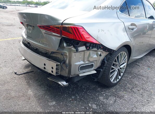 JTHBA1D24H5054101 2017 LEXUS IS 200T Silver წინა ხედი