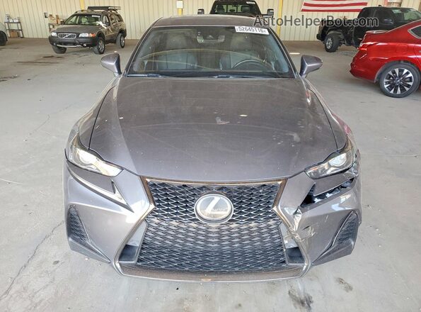 JTHBA1D24J5075584 2018 LEXUS IS Gray წინა ხედი